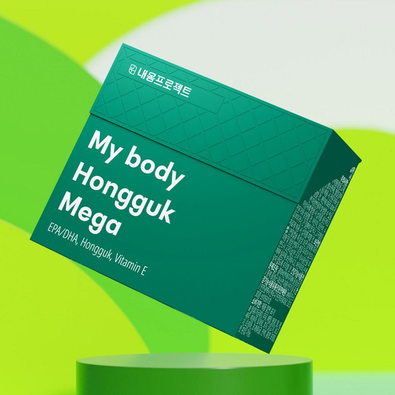 내몸에 홍국메가 영양제 콜레스테롤 HDL LDL 낮추는 홍국+오메가3 60캡슐, 1개