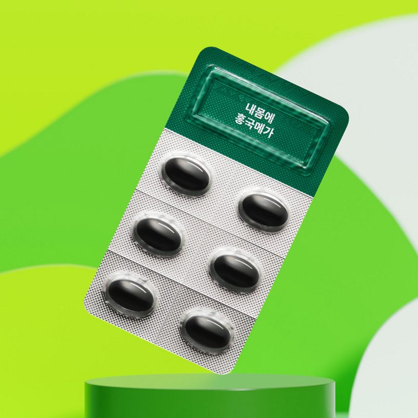 내몸에 홍국메가 영양제 콜레스테롤 HDL LDL 낮추는 홍국+오메가3 60캡슐, 1개